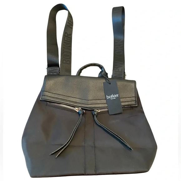 Botkier New York Black Trigger Mini Backpack - Picture 2 of 7